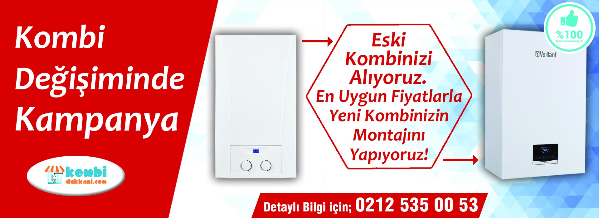 Kombi Değişimi Anasayfa Banner